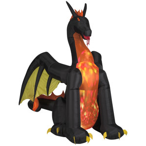projection animated fire and ice dragon airblown inflatable halloween decoration - Outdoor Inflatable Halloween Decorations projection animated fire and ice dragon airblown inflatable halloween decoration - Outdoor Inflatable Halloween Decorations