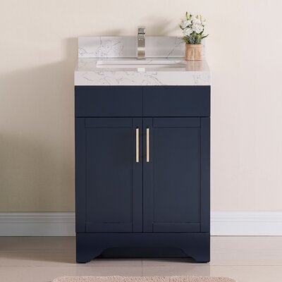 Find the Perfect 24 Inch Blue Bathroom Vanities | Wayfair