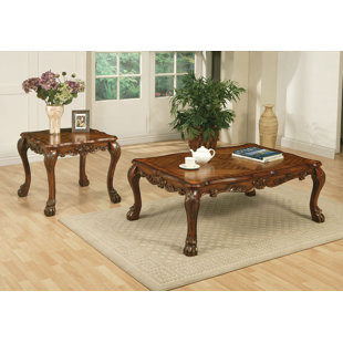 Dresden 2 Piece Coffee Table Set by A&J Homes Studio