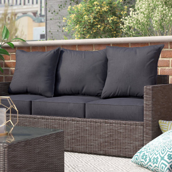 Brayden Studio Pellot Corded Indoor/ Outdoor Sofa Cushion Set ... Brayden Studio Pellot Corded Indoor/ Outdoor Sofa Cushion Set ...