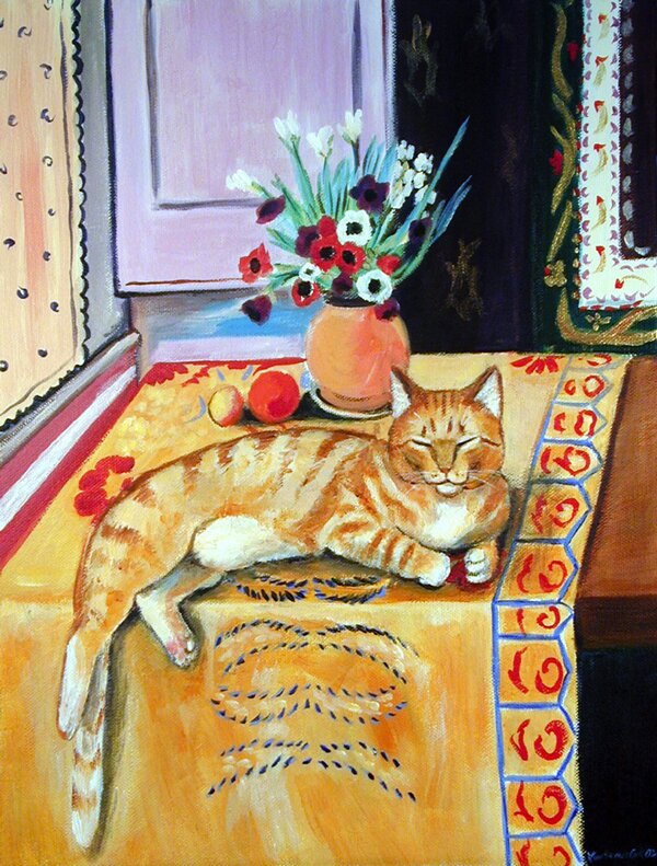 Оранжевый кот картинка. Оранжевый 2 д кот. Cat on the Table.