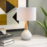solid wood table lamps
