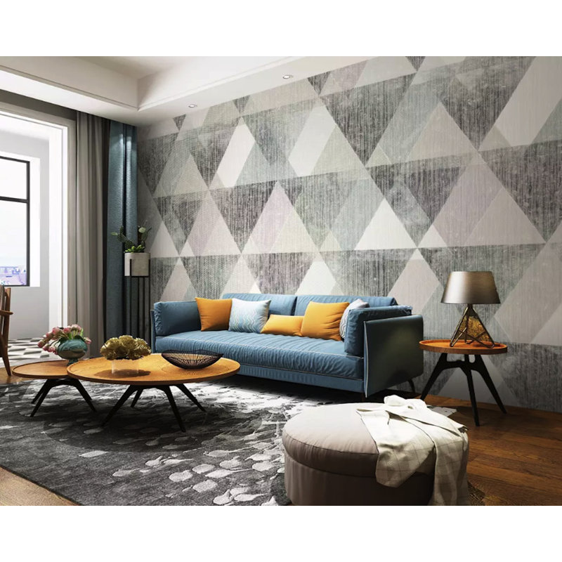 Corrigan Studio Maripier Peel And Stick Geometric Trigon Pattern Triangle Wallpaper Wayfair Trigon studios is an indie game company consisting of erik skar and leonard nguyen schoyen. wayfair
