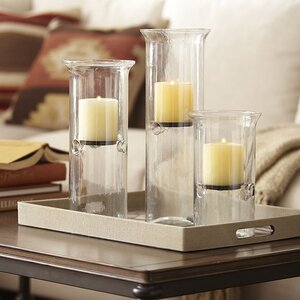 3-Piece Cylinder Candleholder Set