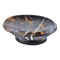 Luxury Imported Exotic Michelangelo Marble Soap Dish Bathroom Accessory