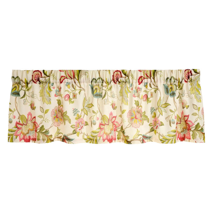Curtains Drapes Valances Home Garden Flower Bouquet Pattern