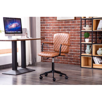 leonardo leather task chair