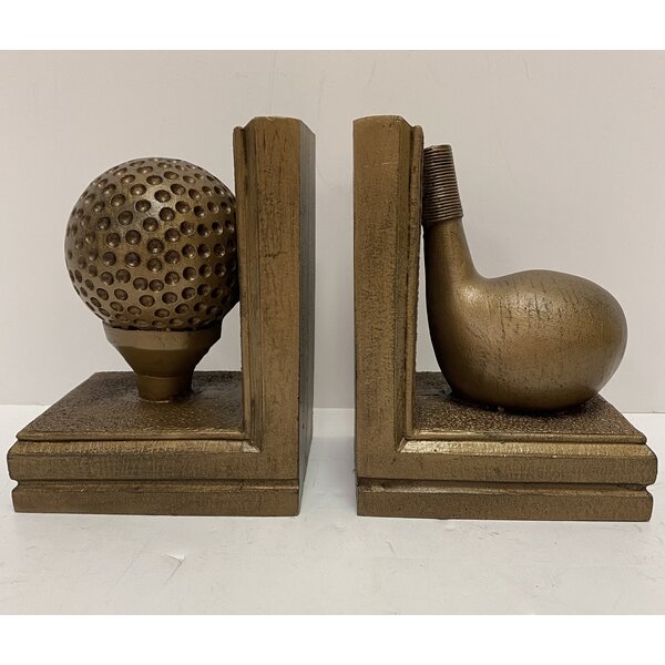 RooLee Bookends Set of 2 for Office Library or Home Black