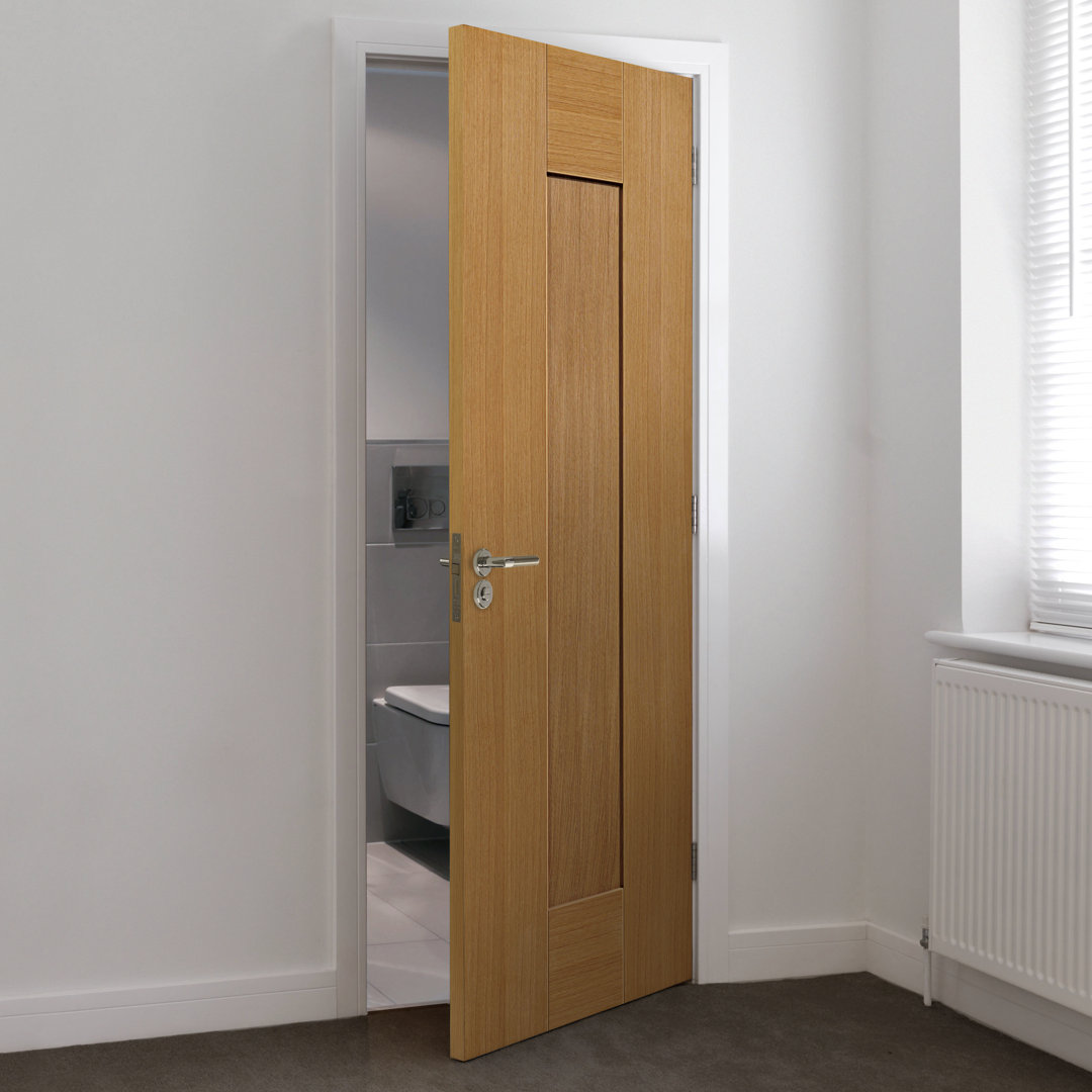 Axis Solid Oak Fire Door Prefinished