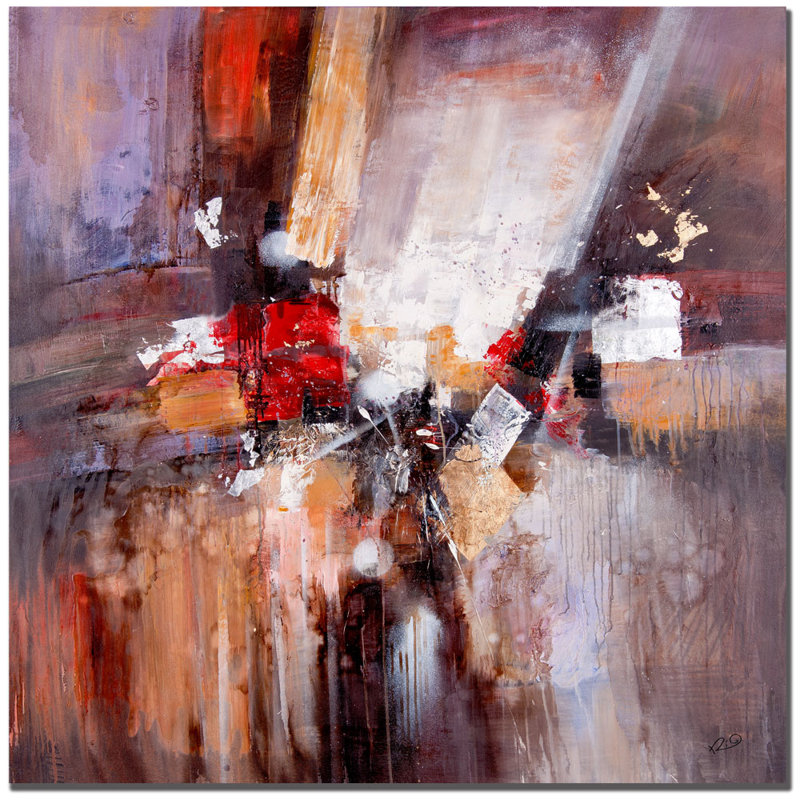 Trademark Art Cube Abstract Ii By Rio Painting Print On Canvas