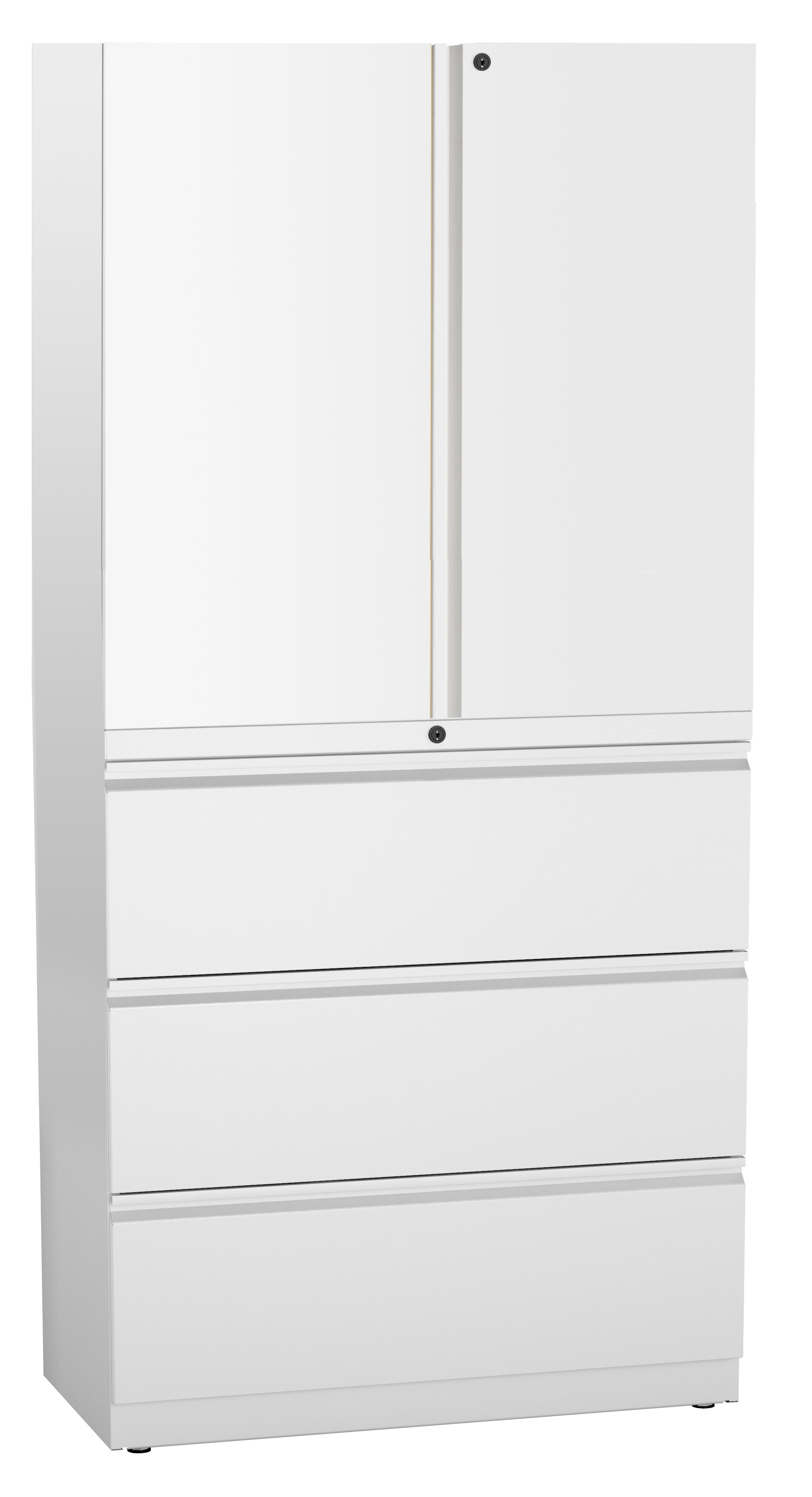 Great Openings Trace 36'' Wide 3 -Drawer Lateral Filing Cabinet | Wayfair