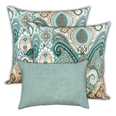 Maire Skies Indoor / Outdoor Pillow Cover Canora Grey