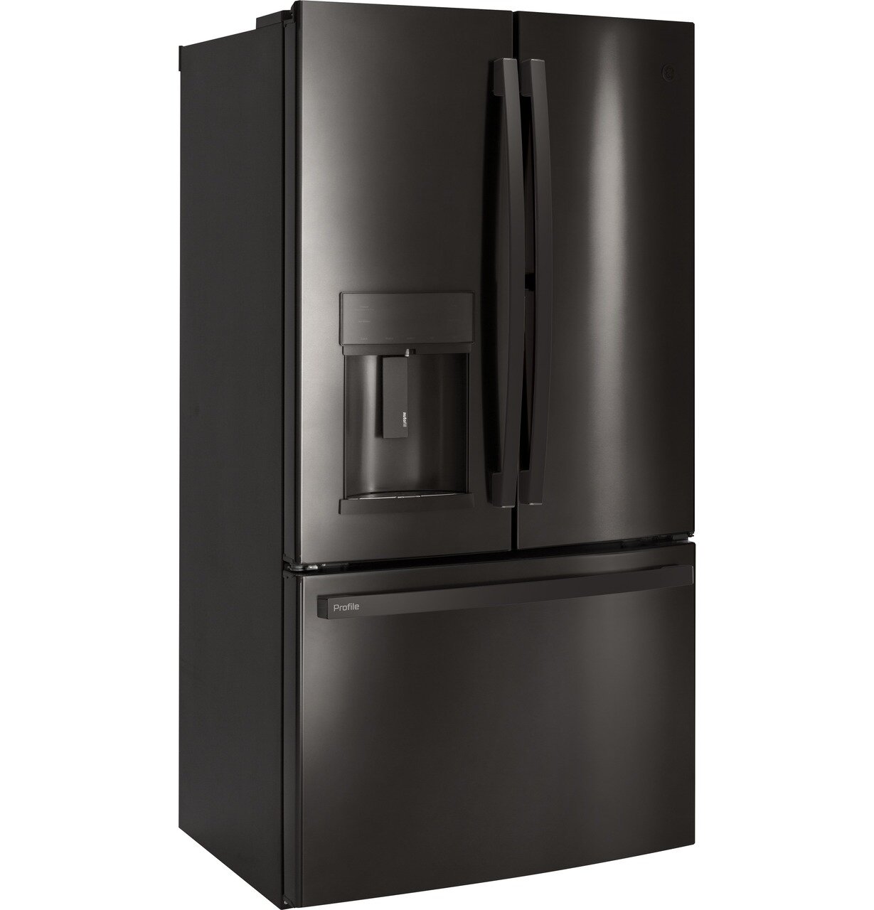 GE Profile™ 35.75'' Counter Depth French Door 22.1 cu. ft. Refrigerator ...