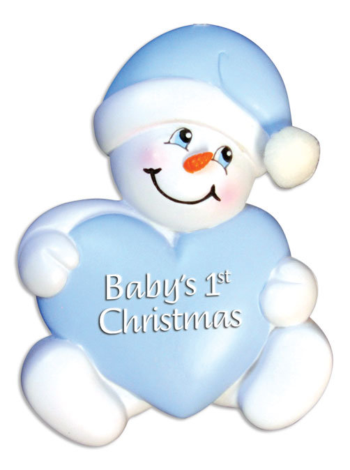 snowbabies baby's first christmas