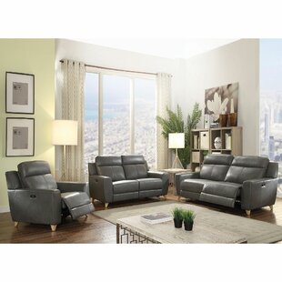 Aleira Leather Reclining Configurable Living Room Set By Latitude Run