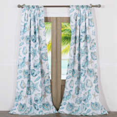 Teal Tiebacks Holdbacks Included Curtains Drapes You Ll Love In 2021 Wayfair