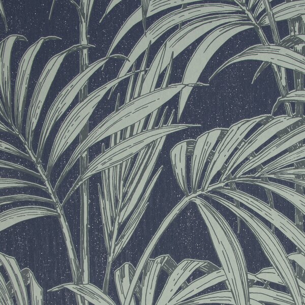 Bayou Breeze Honolulu Navy Wallpaper | Wayfair.ca