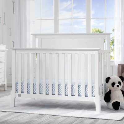 Lifestyle 4 In 1 Standard Convertible Crib Serta Color Bianca White