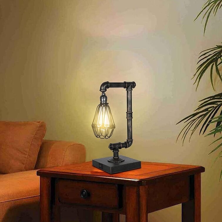 Retro Industrial Vintage Steampunk style Lamp with Water Spigot 