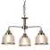 Three Posts Asner 3-Light Shaded Chandelier & Reviews | Wayfair.co.uk