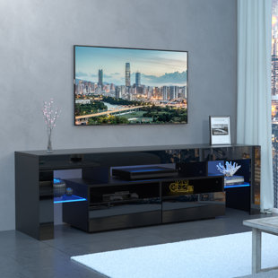 Floating or Standing Superb TV Stand Unit Cabinet 160cm Gloss LED 