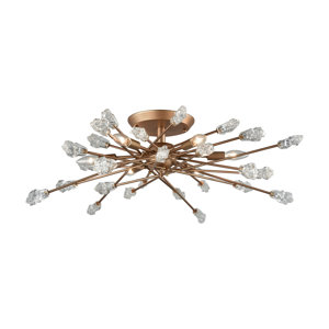 Smythe 6-Light Semi Flush Mount