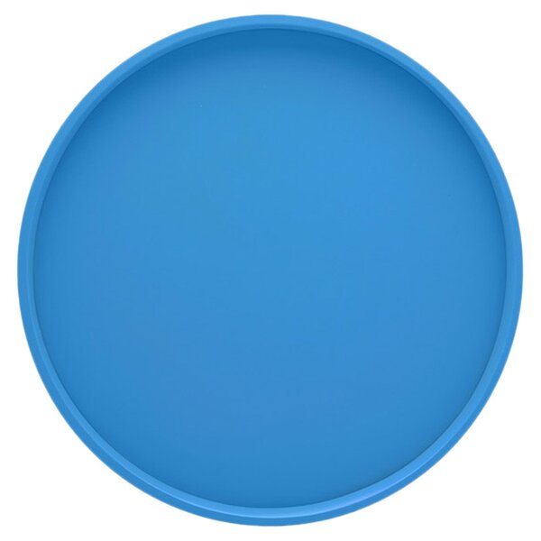 serving tray blue