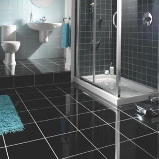 Find The Perfect Granite Tile Wayfair Premium 12 X Granite Field Tile In Black
