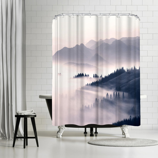 East Urban Home Sisi And Seb Morning Sun Single Shower Curtain Wayfair