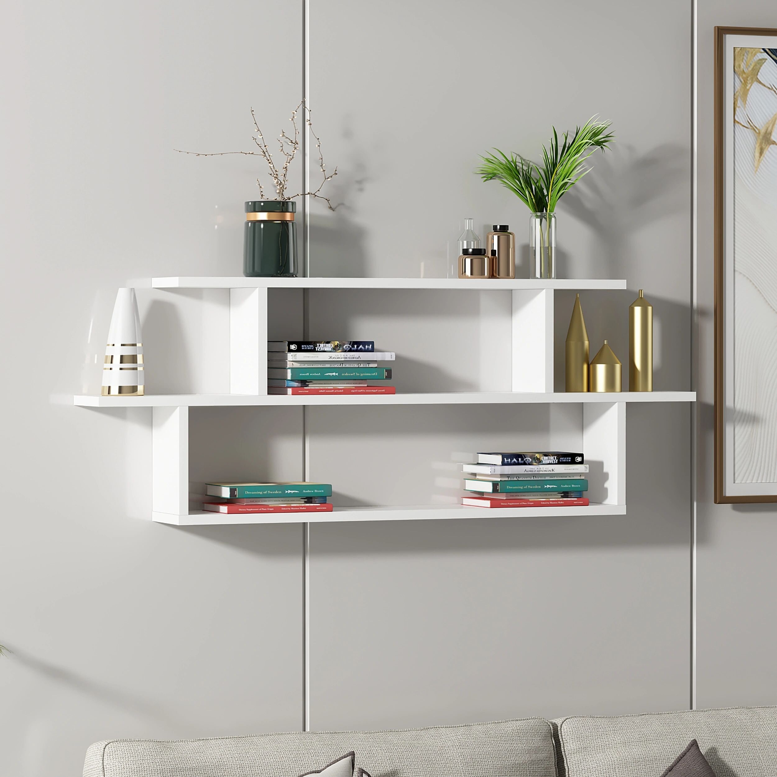 Latitude Run® Concettina Tiered Shelf & Reviews | Wayfair