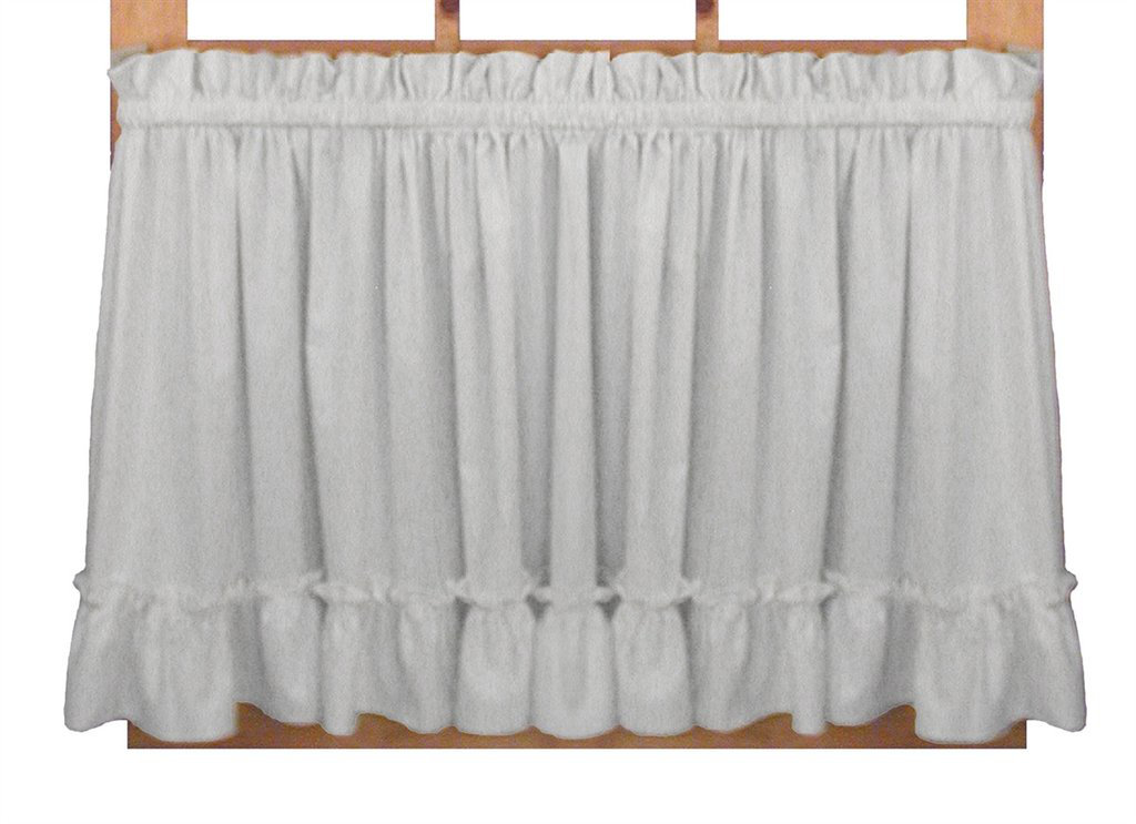 Ophelia Co Winland Solid Country Ruffled 86 Cafe Curtains