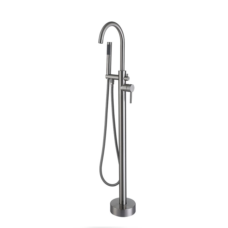 clawfoot tub handheld shower