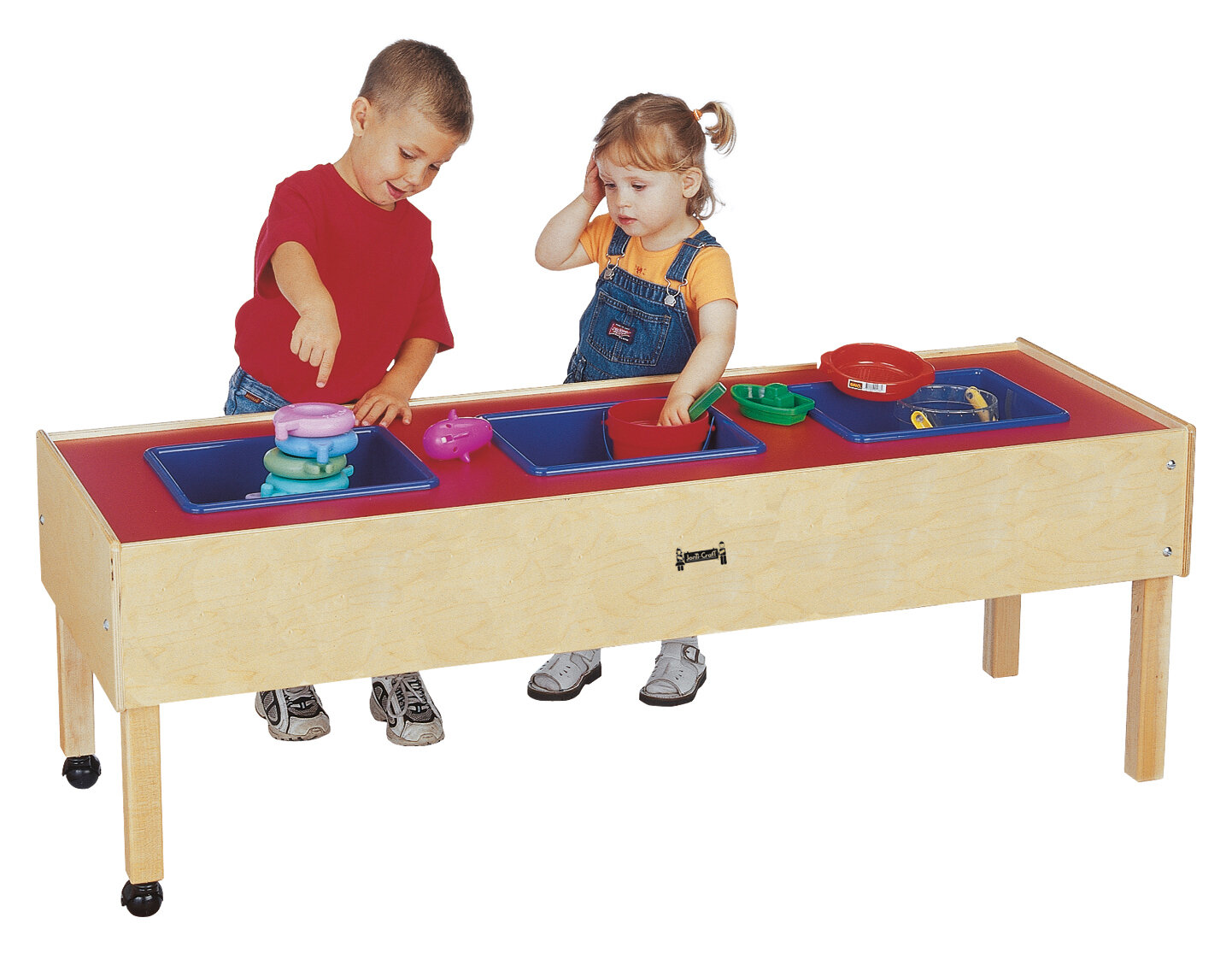 wooden water table for toddlers