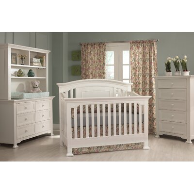 Centennial Medford 4 In 1 Convertible Crib Color White