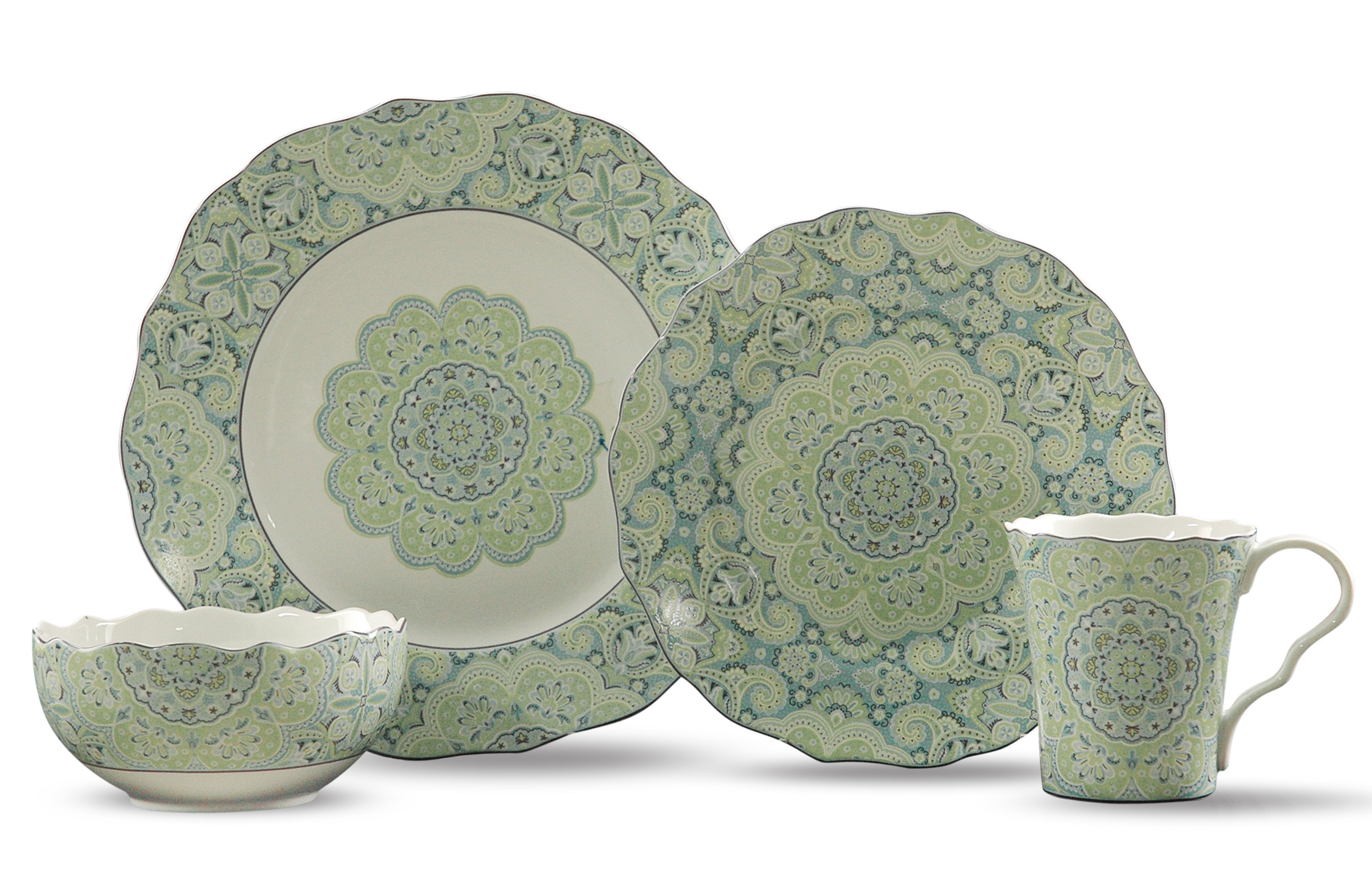 222 Fifth Lyria 16 Piece Dinnerware Set, Service for 4 & Reviews ... 222 Fifth Lyria 16 Piece Dinnerware Set, Service for 4 & Reviews ...