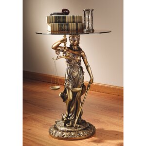 Blind Justice Sculptural End Table