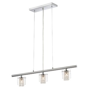 Algol 3-Light Kitchen Island Pendant