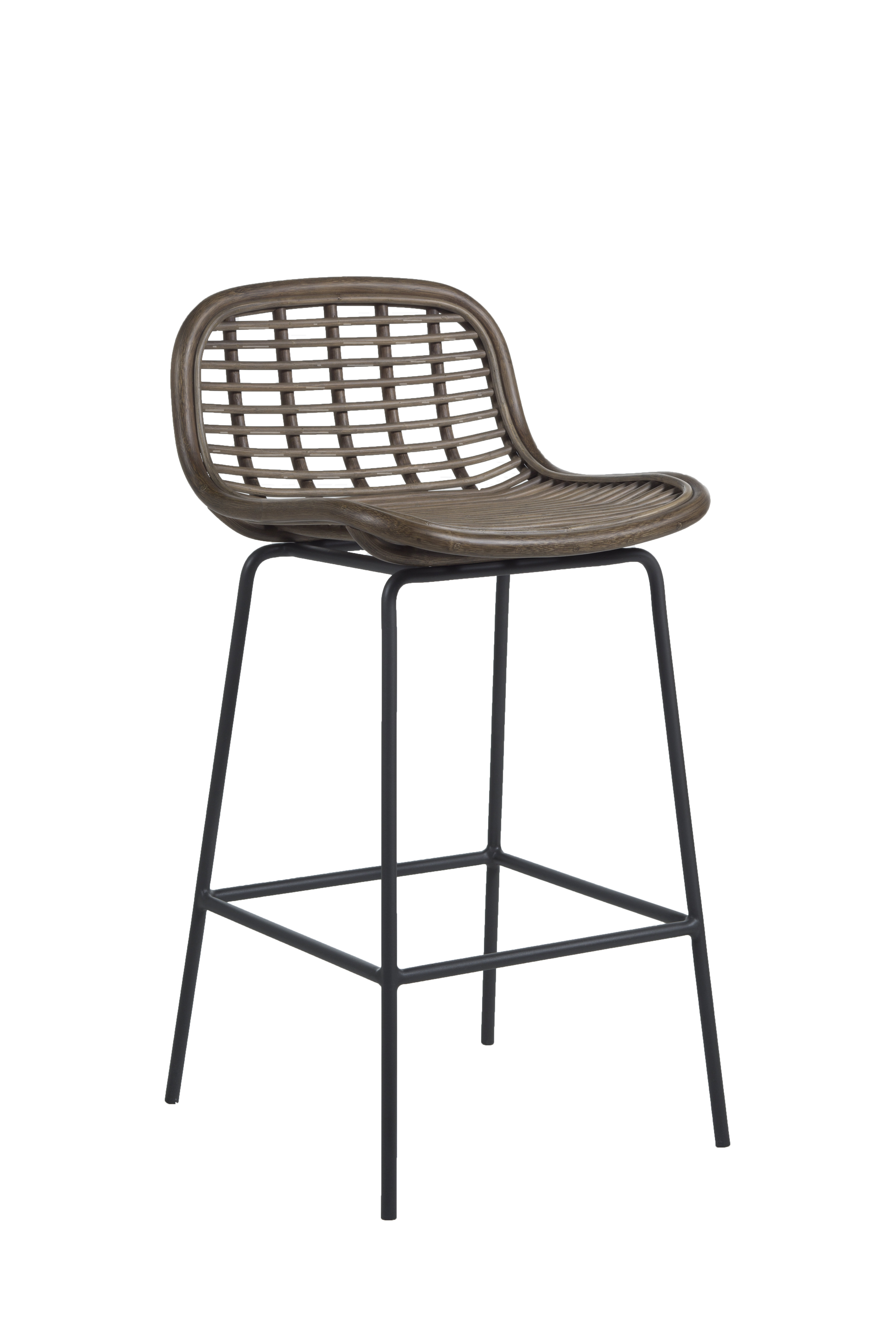 rattan island stools