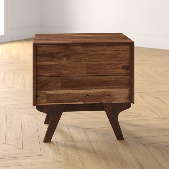 Foundstone Adelaide 2 Drawer Nightstand Reviews Wayfair Ca