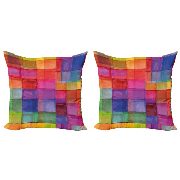 Abstraction Colourful Cotton Linen Throw Pillow Case Cushion Cover Home Decor 