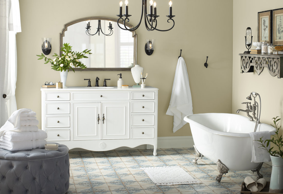 French Country Bathroom Design Photo By Wayfair French Country Bathroom Design Photo By