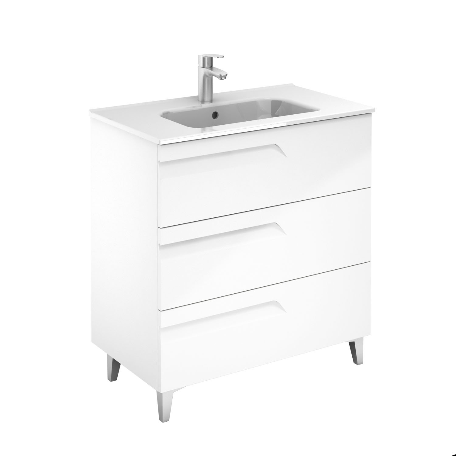 Orren Ellis Huntsville 32'' Freestanding Single Bathroom Vanity with