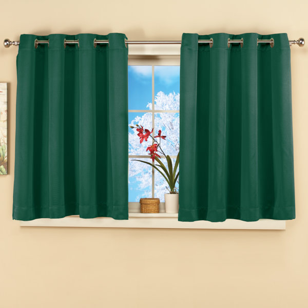 short curtains