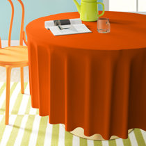 Orange Tablecloth Table Linens Up To 65 Off Until 11 20 Wayfair Wayfair