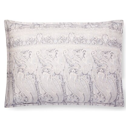 Blue Multicolor The Pillow Collection Lehana Paisley Pillow 