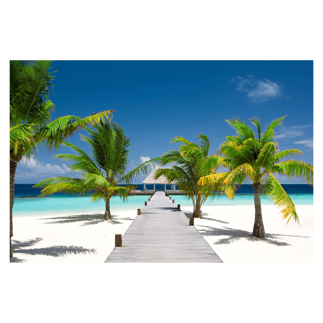 Catwalk to Paradise 2.9m x 4.32m Textured Matte Peel & Stick Wall Mural