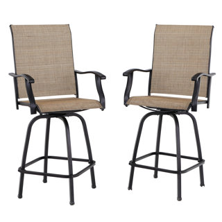 Wayfair | Swivel Outdoor Bar Stools