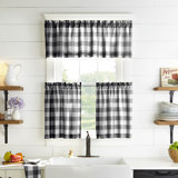 Red Tier Valances Kitchen Curtains You Ll Love In 2020 Wayfair