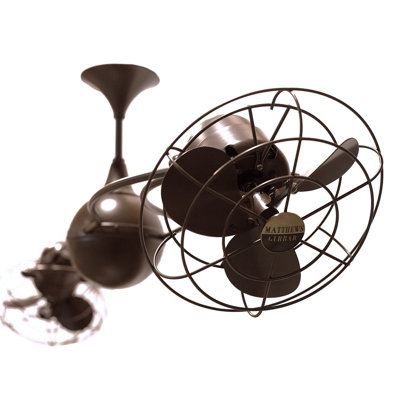53 Bagwell 6 Blade Ceiling Fan Orren Ellis Finish Bronzette