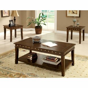 Hairstone 3 Piece Coffee Table Set by Longshore Tides